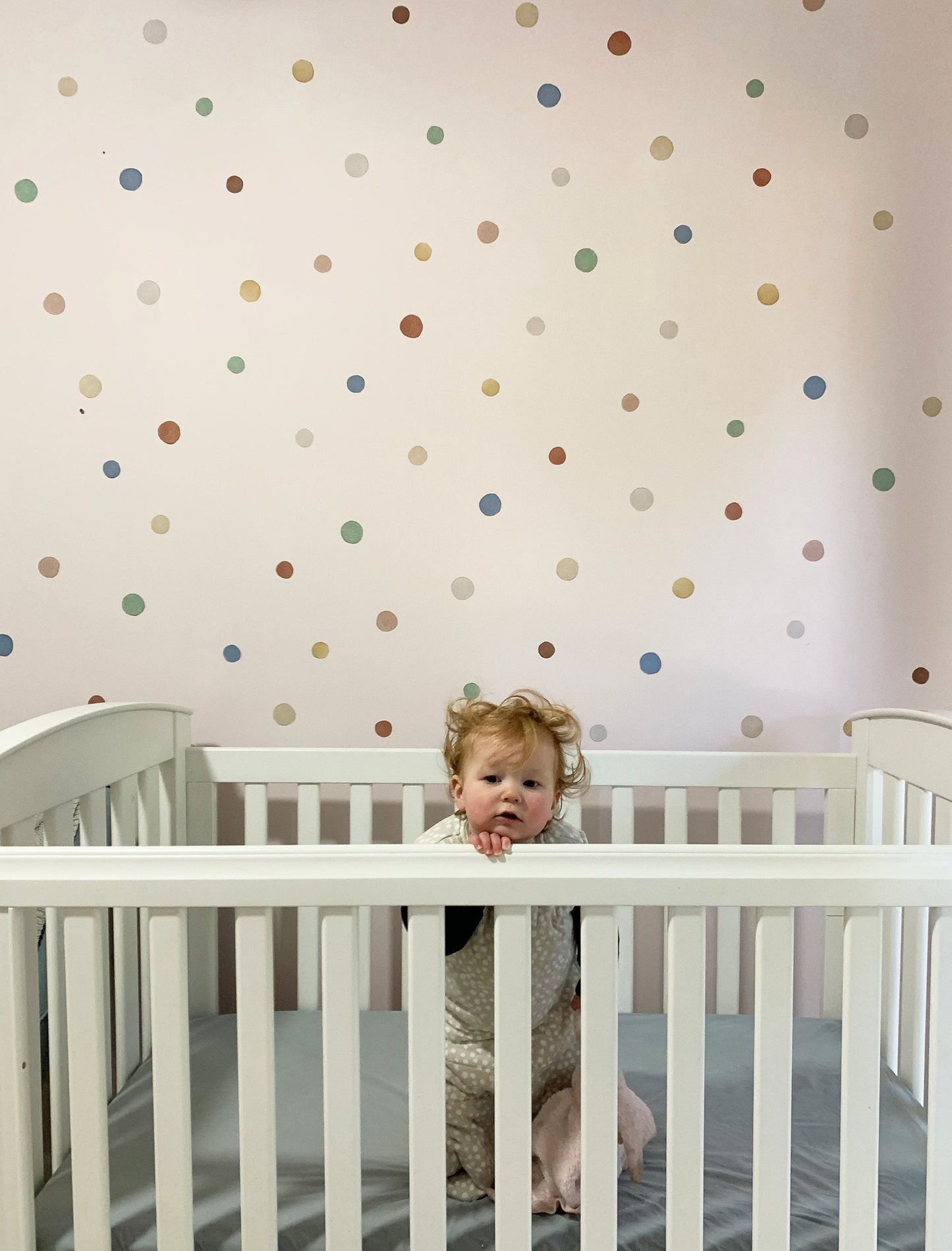 Polka Dot Decals - Fabric Wall Decals