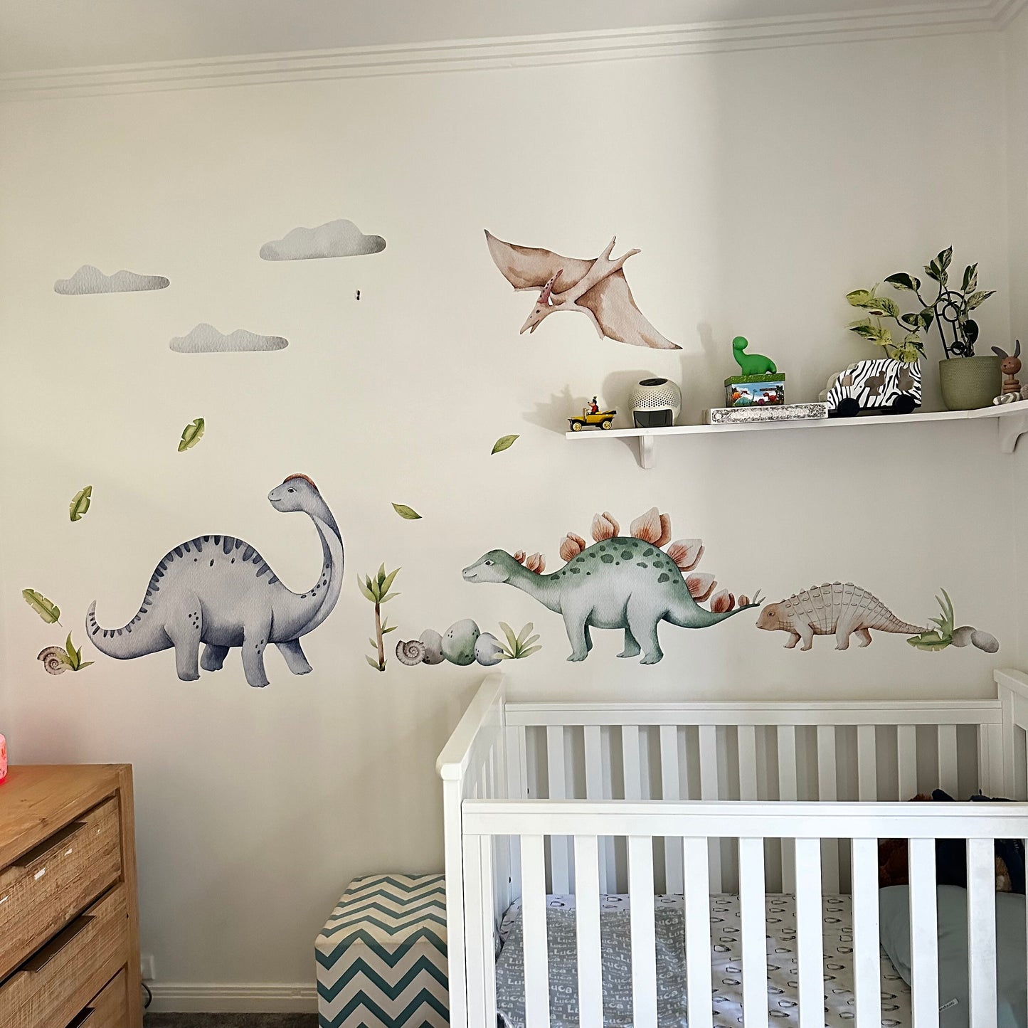 Land of Dinosaurs - Fabric Wall Decals