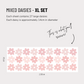 Blush Daisy - Fabric Wall Decals