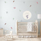 Personalised Custom Name Wall Decal - Koala / Australian gum leaves
