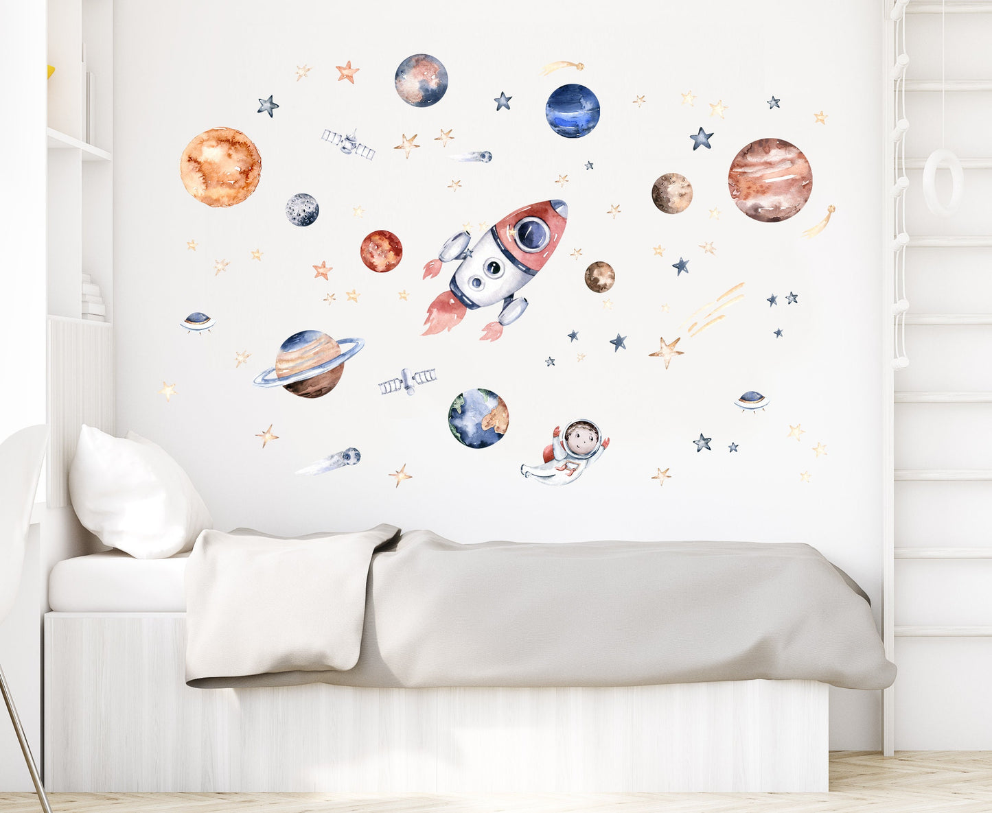 Space Explorer - Fabric Wall Decals