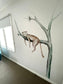 Life-size Safari Cheetah - Fabric Wall Decal
