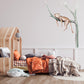 Life-size Safari Cheetah - Fabric Wall Decal