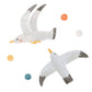 Seaside Seagulls - Fabric Wall Decals