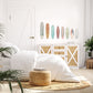 Surfboard decals - Fabric Wall Stickers