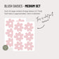Blush Daisy - Fabric Wall Decals