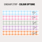 Gingham Wall Decal Strip – Fabric Wallpaper Border